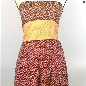 FREE PEOPLE strapless cocktail dress